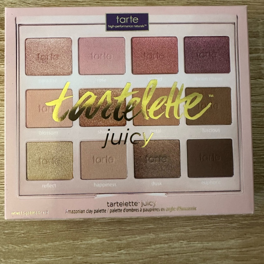 TARTELETTE  juicy Amazonian clay palette